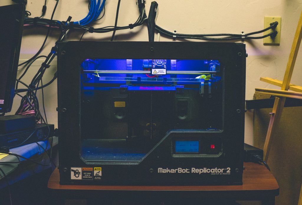 3D Printer on desk